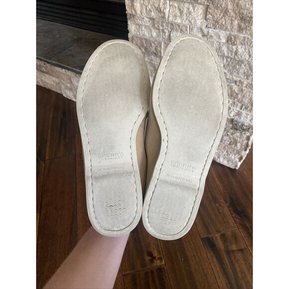 Sperry Gold Cup Boat Shoes Blonde Leather Size 11.5 M main image 6